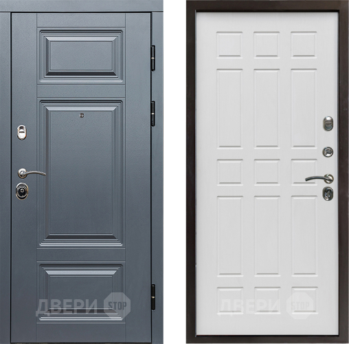 Входная металлическая Дверь Престиж Премиум Спарта Белое дерево в Шатуре