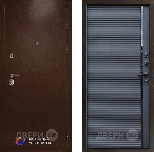 Дверь Престиж Медь Porte Черный кварц в Шатуре