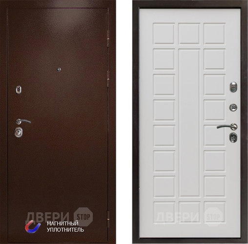 Входная металлическая Дверь Престиж Медь Престиж Бежевый мат в Шатуре