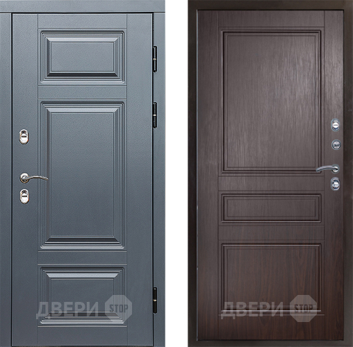 Дверь Престиж TERMO с терморазрывом Премиум Грэй Классика Венге в Шатуре