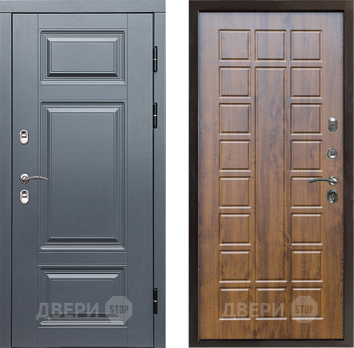 Дверь Престиж TERMO с терморазрывом Премиум Грэй Престиж Дуб в Шатуре