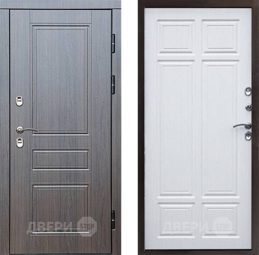 Входная металлическая Дверь Престиж TERMO с терморазрывом Классика Премиум Лиственница белая в Шатуре
