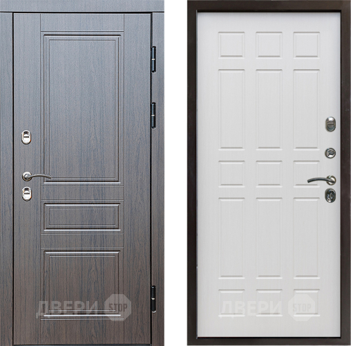 Дверь Престиж TERMO с терморазрывом Классика Спарта Лиственница белая в Шатуре