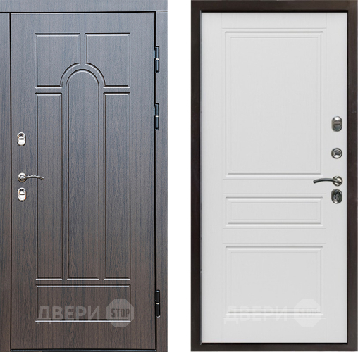 Дверь Престиж TERMO с терморазрывом Арка Классика Лиственница белая в Шатуре