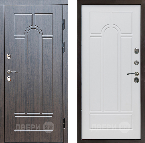 Дверь Престиж TERMO с терморазрывом Арка Арка Белое дерево в Шатуре