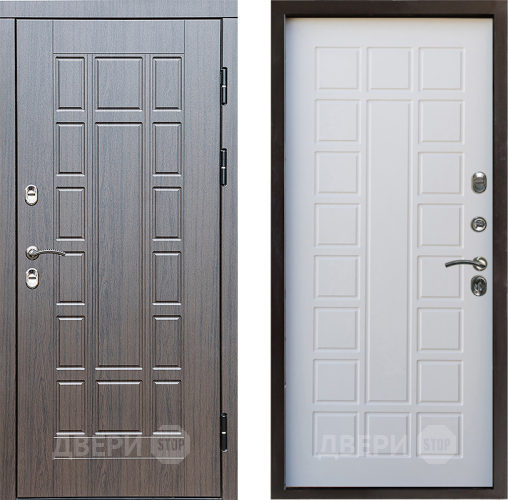 Входная металлическая Дверь Престиж TERMO с терморазрывом Престиж Престиж Белое дерево в Шатуре