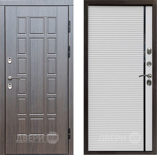 Входная металлическая Дверь Престиж TERMO с терморазрывом Престиж Porte Белый в Шатуре