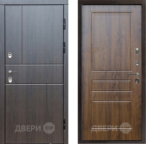 Дверь Престиж TERMO с терморазрывом Горизонт Венге Классика Дуб в Шатуре