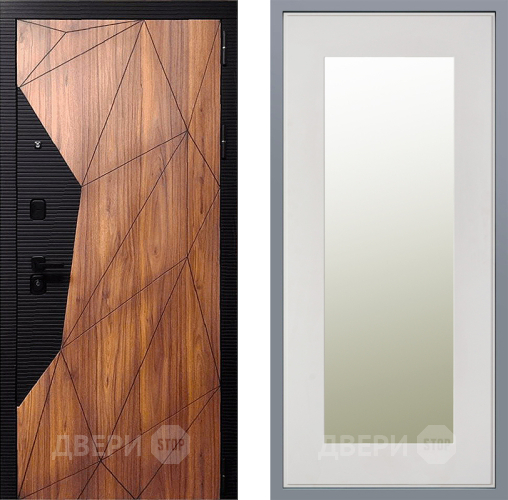 Дверь Заводские двери Морра Зеркало Модерн Белый софт в Шатуре