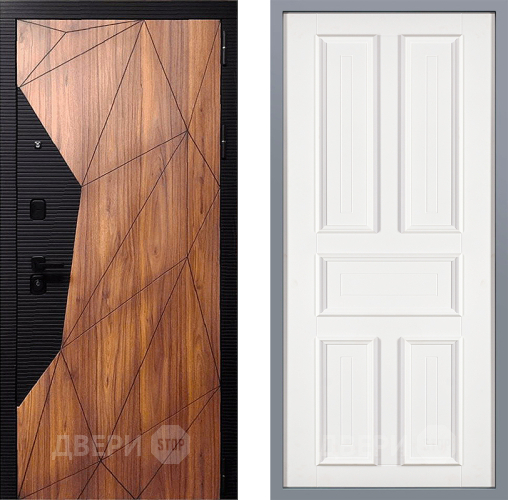 Дверь Заводские двери Морра Уругвай Белый софт в Шатуре