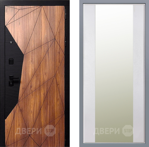 Дверь Заводские двери Морра Зеркало Макси Белый шелк в Шатуре