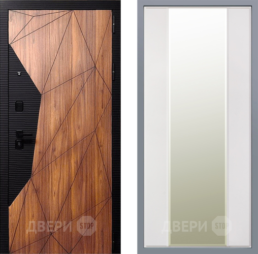 Дверь Заводские двери Морра Зеркало Макси Белый матовый в Шатуре