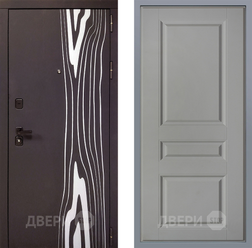 Дверь Заводские двери Леванте Стокгольм Грей софт в Шатуре