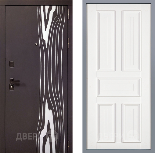 Дверь Заводские двери Леванте Уругвай Белый софт в Шатуре