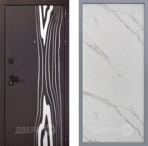 Дверь Заводские двери Леванте Флитта Мрамор белый в Шатуре