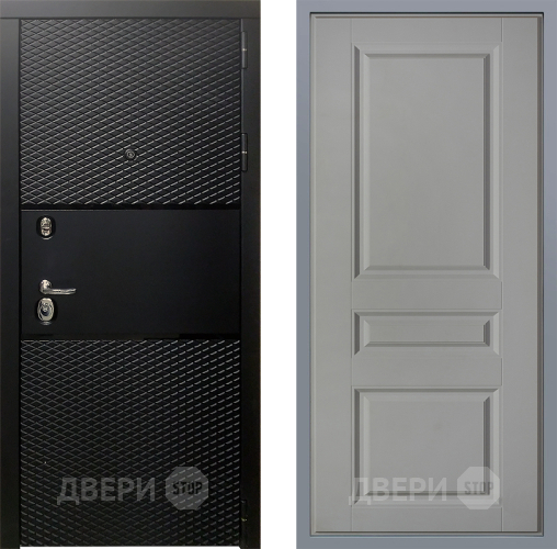 Дверь Заводские двери Тефлон Стокгольм Грей софт в Шатуре