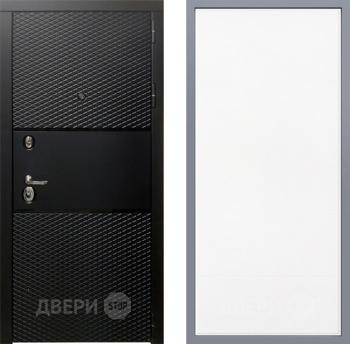 Дверь Заводские двери Тефлон Тривия Белый софт в Шатуре