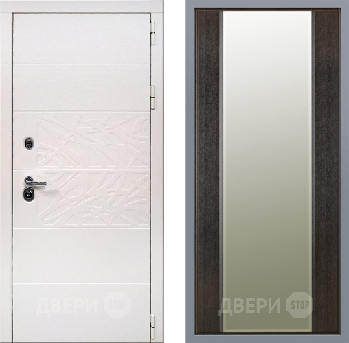 Дверь Заводские двери Дэко Вайт Зеркало Макси Венге в Шатуре