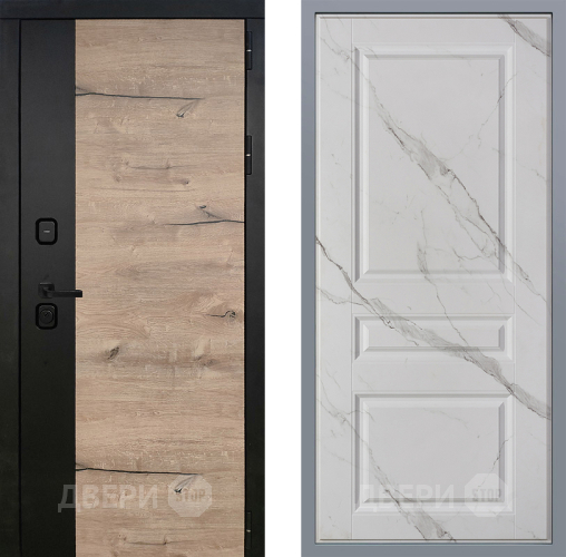 Дверь Заводские двери Ларте Стокгольм Мрамор белый в Шатуре