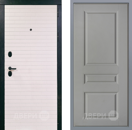 Дверь Заводские двери Сохо Стокгольм Грей софт в Шатуре