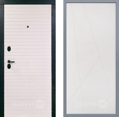 Дверь Заводские двери Сохо Флитта Белый софт в Шатуре