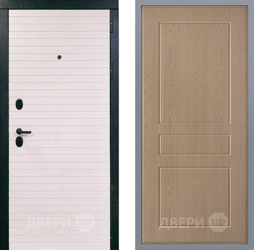 Дверь Заводские двери Сохо К-2 Беленый дуб в Шатуре