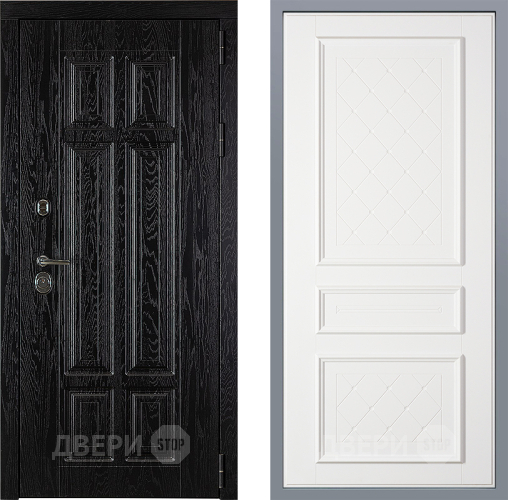 Дверь Заводские двери Мюнхен Урбино Белый софт в Шатуре