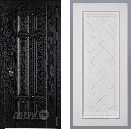 Дверь Заводские двери Мюнхен Упра Белый софт в Шатуре