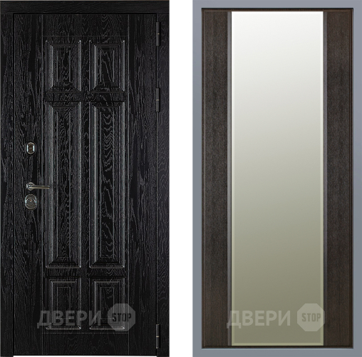 Дверь Заводские двери Мюнхен Зеркало Макси Венге в Шатуре