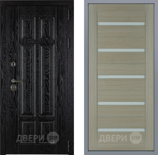 Дверь Заводские двери Мюнхен СБ-1 Капучино в Шатуре