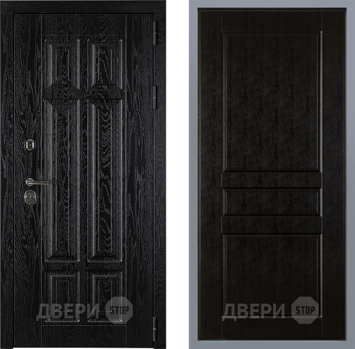 Дверь Заводские двери Мюнхен К-2 Венге в Шатуре