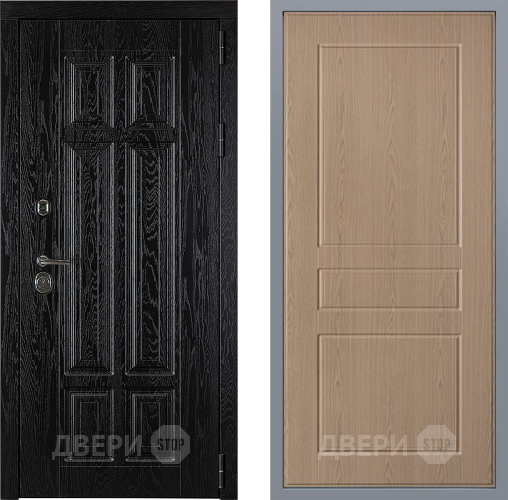 Дверь Заводские двери Мюнхен К-2 Беленый дуб в Шатуре