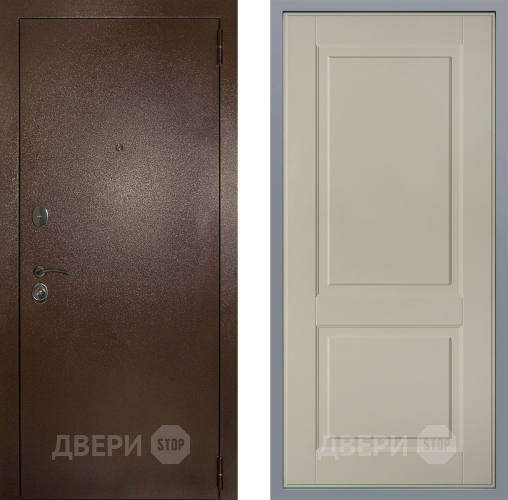 Дверь Заводские двери Эталон 3к антик медь Доррен Шампань в Шатуре
