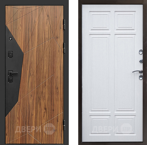 Входная металлическая Дверь Престиж Avangard Премиум Лиственница белая в Шатуре