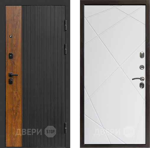 Дверь Престиж Prestizh Лучи Бетон белый в Шатуре