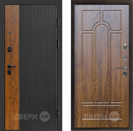 Входная металлическая Дверь Престиж Prestizh Арка Дуб в Шатуре