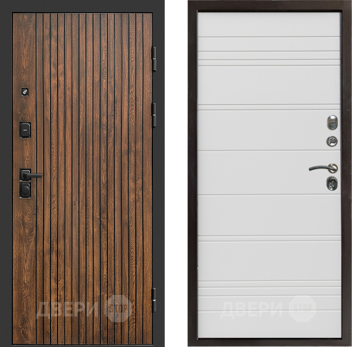 Входная металлическая Дверь Престиж Tvist Line Белый в Шатуре