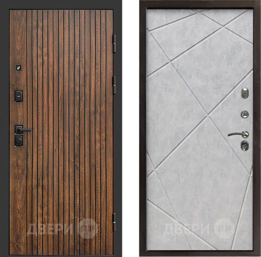 Дверь Престиж Tvist Лучи Бетон светлый в Шатуре