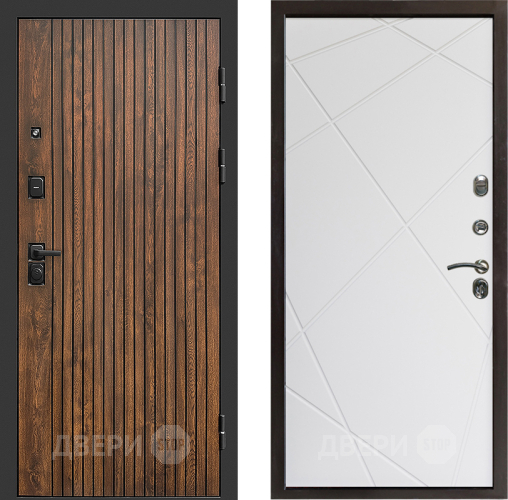 Дверь Престиж Tvist Лучи Бетон белый в Шатуре