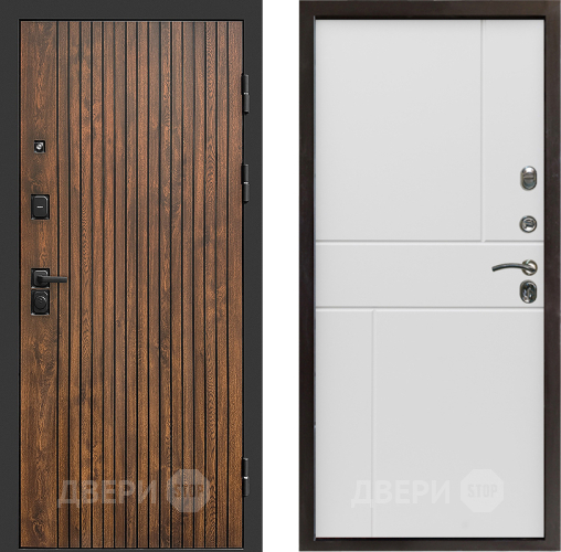 Дверь Престиж Tvist Горизонт Бетон белый в Шатуре