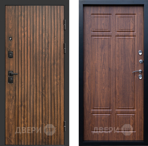 Входная металлическая Дверь Престиж Tvist Премиум Орех темный в Шатуре