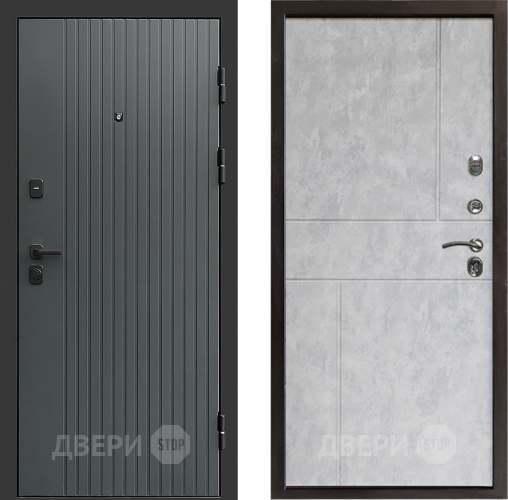 Дверь Престиж Tvist Grey Горизонт Бетон светлый в Шатуре