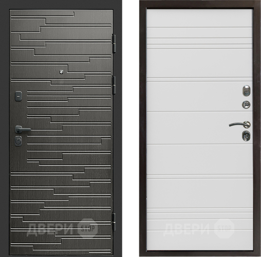 Дверь Престиж Rivera Line Белый в Шатуре