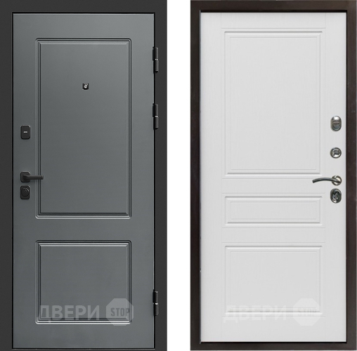 Входная металлическая Дверь Престиж Verona Классика Лиственница белая в Шатуре