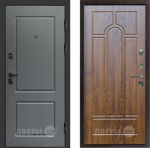 Входная металлическая Дверь Престиж Verona Арка Дуб в Шатуре