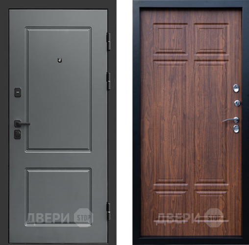 Дверь Престиж Verona Премиум Орех темный в Шатуре