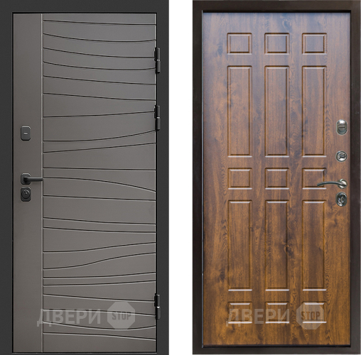 Входная металлическая Дверь Престиж Siciliya Спарта Дуб в Шатуре