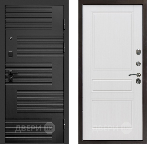 Входная металлическая Дверь Престиж Favorit Классика Белое дерево в Шатуре