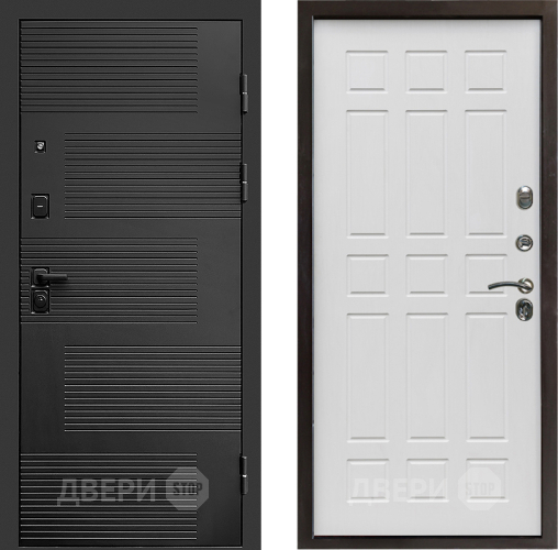 Входная металлическая Дверь Престиж Favorit Спарта Белое дерево в Шатуре