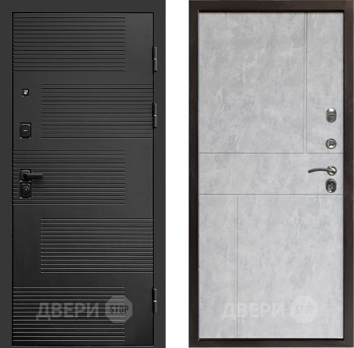 Дверь Престиж Favorit Горизонт Бетон светлый в Шатуре